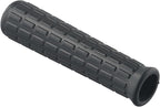 2Pcs Wheelbarrow Rubber Handles Replacement, Anti-slip Handle Grip Covers Weatherproof Handles Non-Slip Round Tubes for Garden Carts(114x20mm Black)