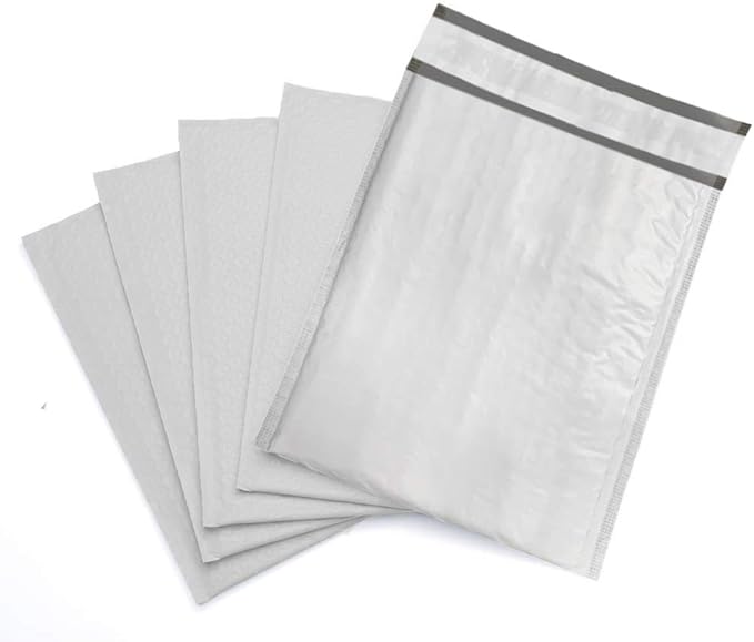 10.5x16 inches Poly Bubble Mailer Self Seal Bubble Shipping Envelopes 2.5 Mil 100 Pack