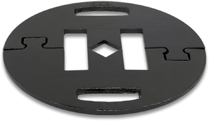 Vispronet Commercial-Grade Canopy Weight Plate 22lb - Steel Base Plate for Pop Up Canopy Tents