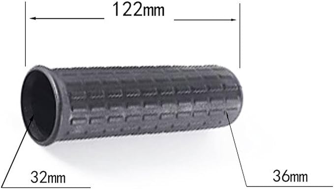 2 Pieces Garden Wheelbarrow Handles Handlebar Grips, Directly Replace, Anti Slip, Weatherproof Handle Wraps for Trolley Carts