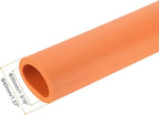 uxcell Foam Tubing for Handle Grip Support,36mm ID 48mm(1 7/8") OD 0.3 Meter/1ft Length Orange
