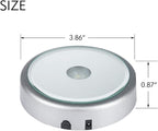 IFOLAINA LED Display Multicolor Light Base for 3D Crystal Art - Lighted Up Stand Color Changing Small LED for Glass Art