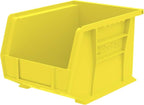 Akro-Mils 30239 AkroBins Plastic Storage Bins, Space-Saving Stackable Bins for Garage, Pantry, Craft Organization, 11-" x 8-" x 7-", Yellow, 6-Pack