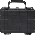 PP Portable Flight Case, Lockable Tool Box for Transportation Travelling, Protective Equipment Case, 9.4"x7.5"x4.3", -281