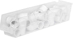 Akro-Mils Plastic Storage Bins and Dividers Bundle (12-Pack) | Organize Your Closet, Kitchen, or Pantry