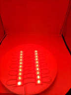 RED 12V LED Module with Lens 2.0W for Light Box with Tape Adhesive Back (20pcs Pack)