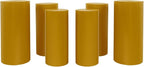 6Pcs Metal Pedestal Stand for Party, Large Gold Cake Stand, Pedestal Display Plinth Pillars for Wedding Ceremony Birthday Party Art Decor, Column Decorative Cube for Wedding Dessert Table Display