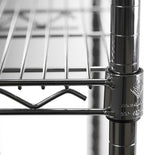 Shelving Inc. 24"d x 30"w x 96"h Chrome Wire Shelving with 4 Tier Shelves, Weight Capacity 800lbs Per Shelf