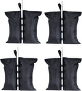 VanHuavic 210LBS Heavy Duty Canopy Weights Sand Bags for Pop Up Canopy Tent Legs,Patio Umbrellas, Gazebos,4 Pack Black (Without Sand)