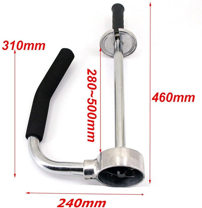 Pallet Stretch Film Packing Machine Shrink Wrap Dispenser Holder, Adjustable Height from 12-20 inch (Upgraded Version)