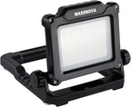 4000LM 25W Cordless Work Light with Tripod Stand, Super Bright, Compatible with Dewalt, Makita and Milwaukee 18-21V Power Battery, Brightness Adjustable, Flicker Free