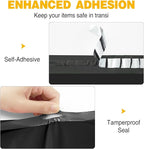 Famagic 200pcs Poly Mailers 12x15.5 Inch Shipping Bags Black Shipping Envelopes Self Seal Mailers Bags Waterproof and Tear-Proof Packaging Bags