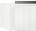 packbabol Bubble Mailers, 6x9 Inch Poly Padded Bubble Mailers Pack of 100 Bubble Envelopes Opaque Self Seal Adhesive Waterproof Bags for Shipping and Packaging(White,6x9-100Pc)