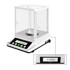 U.S. Solid Digital Analytical Balance 210 g × 0.001 g, High Precision Lab Scale with Front and Rear 2 LCD Screens for Multi-Angle Viewing, Ideal for Laboratory, Research & Education