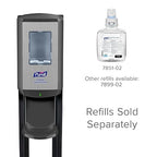 PURELL CS8 Dispenser Floor Stand with CS8 Automatic Dispenser, Graphite (Pack of 1) - 7418-DS