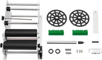 LOYALHEARTDY Manual Round Labeling Machine Bottle Label Applicator Adjustable Bottle Labeling Machine for Bottlesφ0.79-7in