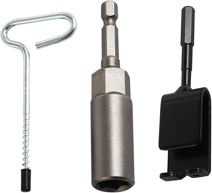Ice Fishing Shelter Anchors Universals Tool Drill Adapter for Night Fishing Camping Enduring Portable Ice Shelter Stake Nails