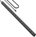HHSOET 16 Outlet Long Power Strip, 6FT Heavy Duty Power Strip with 4800J Surge Protection, 20a Mountable Wide-Spaced Outlets for Home, Office, Garage & Workshop - ETL Certified (Black)