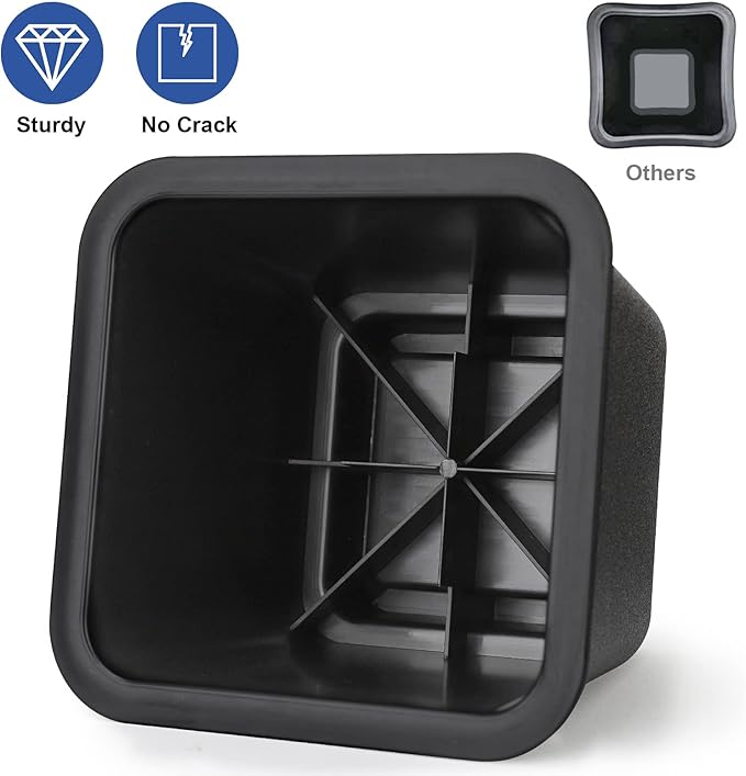 Bed Riser/Furniture Lift Bed/Bed risers/Furniture Lifter/Table risers/Frame Risers Create Under Bed Storage Heavy Duty for Furniture Height Adjustment (Black 9 Pack, 5 Inch)