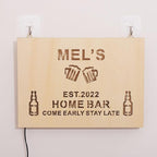 Personalized Your Name Custom Home Bar Neon Signs, Established Year Personalized Name Neon Sign, Man Cave Sign, Bar Led Sign, Neon Sign Wall Decor