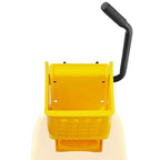 Dryser Side Press Wringer Replacement for Commercial Mop Bucket, 26 and 33 qt - Yellow