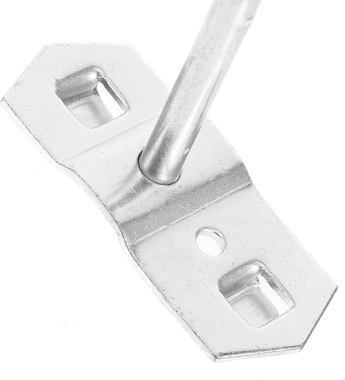 Zerodeko 10pcs Heavy Duty Metal Pegboard Hooks Set for Garage Wall Storage Small Pegboard Organizer Accessories for Hanging Tools Crafts Kitchen Utensils and Retail Displays