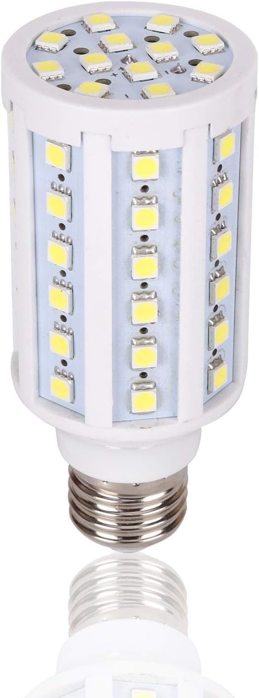 Low Voltage E26 Medium Screw Base 15 Watt LED Light Bulb Offgrid Power Storage Battery Systems Landscaping Path Fishing Marina Boat Yacht RV Motor Home 12V 20V Wide Range Input - 6000K Cool White, 15W