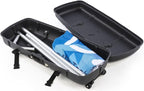 Displays2go 16.4 x 39 x 9 Inch Trade Show Travel Carrying Case, ABS Plastic Shell (TSCA1738)