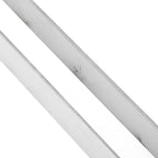 4 Pcs U Shaped Stakes Heavy Duty Stainless Steel Ground Pegs, U Shape Rose Arch Ground Anchors for Weed Barrier Fabric Irrigation Tubing, Secure Fence and Outdoor Equipment with Ea