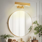 Picture Light Fixture, 15.75 inch Modern Painting Light, Full Metal Art Light for Display, Wall, Picture Frame, Painting Frame, Gallery, Brass Finish, E26 Base