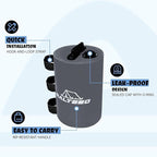 Canopy Water Weight Bag,132 LBS Water Tent Weights Set of 6 Leg Weights for Pop Up Canopy,Canopies,Tent,Gazebo,Gray