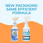 KINZUA ENVIRONMENTAL Urine B-Gone, Professional Enzyme Odor Eliminator & Pet Stain Remover, Human, Cat & Dog Urine Cleaner, Effective on Laundry, Carpets & More, Citrus Scent, 32oz
