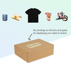 MEBRUDY 12x9x4 Inches Shipping Boxes Pack of 20, Small Corrugated Cardboard Box for Mailing Packing Literature Mailer