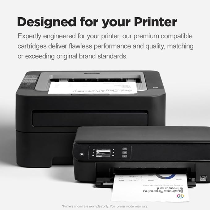 LD Products Compatible Continuous Labels Replacement for Brother DK-2210 (1.1 in x 100 ft) Works with QL Printers 1050, 1050N, 1060N, 500, 550, 570, 570VM, 580N, 650TD, 700, 710W (10 Rolls)
