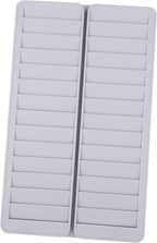 Time Card Holder, Time Card 28 Pockets Slots Wall Mounted Stacking Rack Holder for Employees, Payroll Recorders for Office Factory Supplies