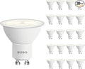BUBO GU10 LED Bulb 6W Equivalent 50W, 4000K Cool White 650 Lumens, Non-Dimmable GU10 Bulb Replacement for Track Lighting, MR16 LED Bulb for Kitchen, Range Hood, Living Room, Bedroom, 20 Pack