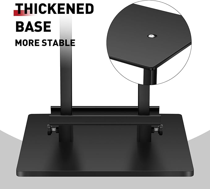 DISPLAYSWORKER Poster Stand for Display,Double Sided Banner Floor Stand with heavy duty Metal Base, Adjustable Pedestal Signage Up to 78 inches for Board & Foam Sign (Double-Pole)