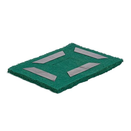 PIG Coir Storm Drain Filter with Magnets | Over The Drain Sediment Filter| for Storm Drains up to 26" W x 38" L | Green | PMB30620