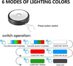 IFOLAINA LED Light Base Multicolor Round Display Stand for Crystal Art Lighted Base for 3D Glass Led Display Base Pedestal Plate Décor