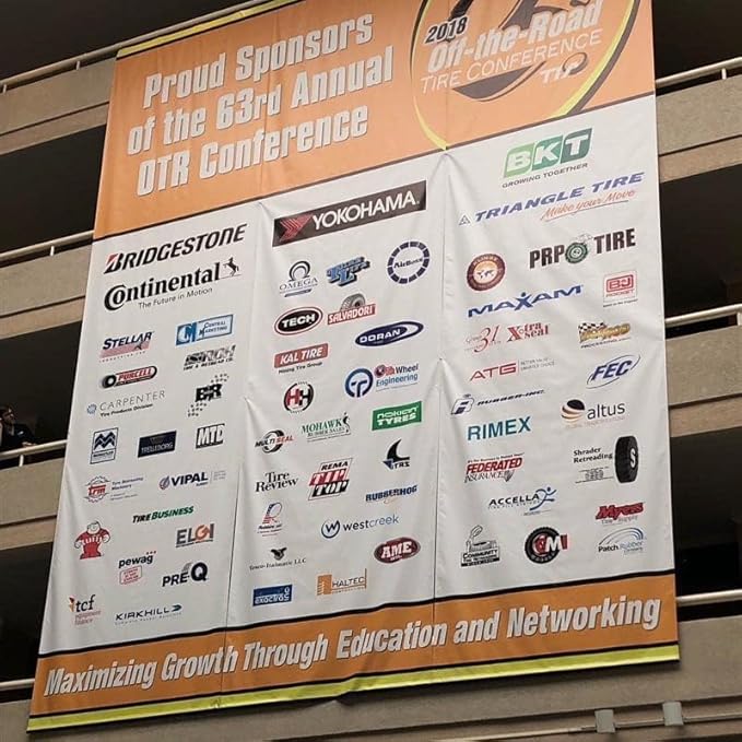 Custom Vinyl Banner, 14oz Premium Coated Vinyl, Full Color, indoor/outdoor Heavy Duty Sign, Design Online or Print Your Design file. 1 Sided (8 X 6 ft (H X W))
