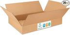 Large Shipping & Moving Boxes 30"L x 20"W x 4"H (20-Pack) - Extra Strength 200 lb vs Regular - Corrugated Durable Cardboard Boxes - Large Box for Moving - Cardboard Shipping Box by IDL Packaging