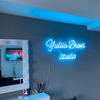 Custom Neon Sign Wedding, Binager Customize LED Neon Name Sign Decoration, Dimmable/RGB Light Sign Personalized for Shower Reception Birthday Event Business Shop Bar Backdrop Bedroom Wall Decor Gifts