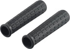 2Pcs Wheelbarrow Rubber Handles Replacement, Anti-slip Handle Grip Covers Weatherproof Handles Non-Slip Round Tubes for Garden Carts(114x20mm Black)