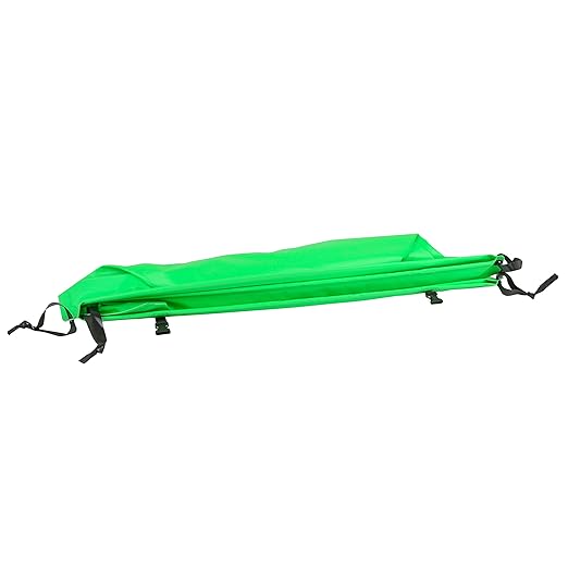 Folding Duck Pond - Portable Spill Containment GO Berm - 18 oz PVC, 3’x3’x6” - Lime Green
