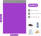 Metronic Purple Poly Mailers 14.5x19 Large Poly Mailers 100 Pack Self-Seal Shipping Bags, Packaging Bags, Shipping Envelopes, Packaging for Small Business, Boutique, Clothing