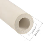 uxcell Foam Tubing for Handle Grip Support, 18mm ID 30mm OD 1m Length White