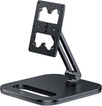 NGTeco Adjustable Employee Time Clock Stand, Universal Holder for W2, TC2, TC3, TC7, Anti-Slip Rubber Base, Sturdy & Flexible Design for Workplace Check-Ins