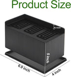 Bed Risers 5 inch, Oversized Extra Wide Bed Frame Risers, 11000lbs Heavy Duty Couch Risers, L Shape Wide Opening Furniture Risers for Bed, Couch, Desk, Chair, Soft, Platform, Dorm