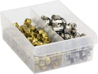 Akro-Mils 40717 Length Dividers for Plastic Storage Hardware and Craft Cabinet Large Drawers, 6 count Clear (Pack of 12)