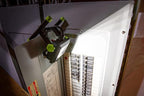 PowerSmith PWLS020H 2000 Lumen Portable LED Work Light with Metal Stand and Sealed Power Switch